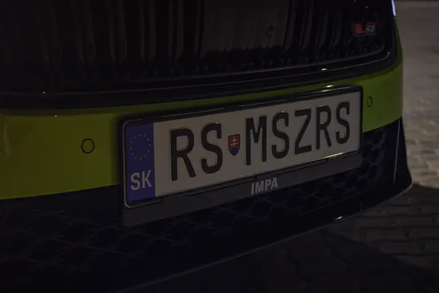 Škoda Octavia RS – Nočná jazda – 12