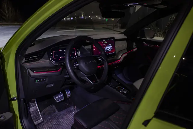 Škoda Octavia RS – Nočná jazda – 18